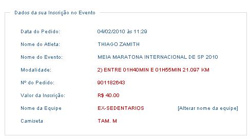 Inscrição